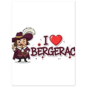 I ❤ Bergerac Poster — Classic Matte Paper